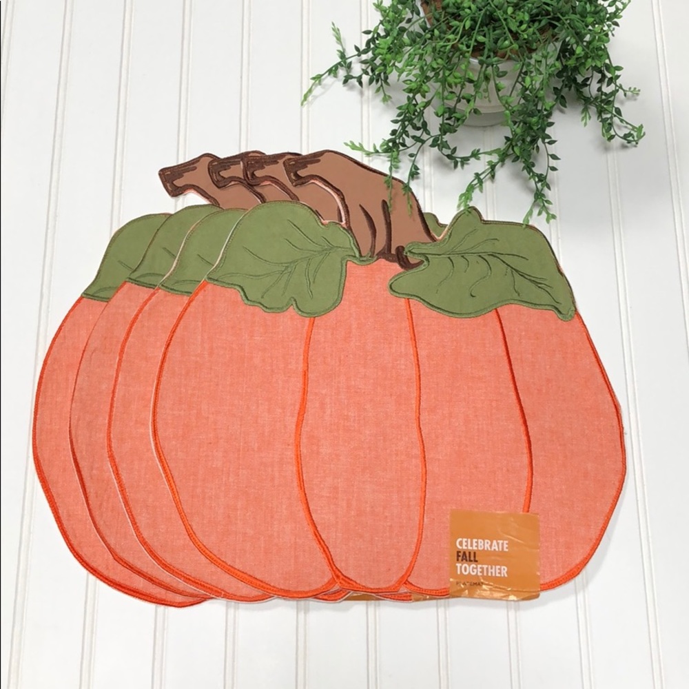 Pumpkin placemats